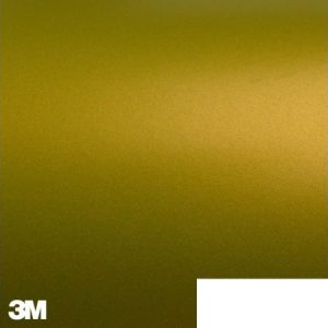 3M 2080 S335 Satin Bitter Yellow Vehicle Wrap – 1524mm