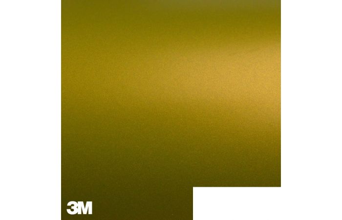 3M 2080 S335 Satin Bitter Yellow Vehicle Wrap – 1524mm