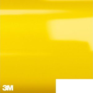 3M 2080 G55 Gloss Lucid Yellow Vehicle Wrap – 1524mm