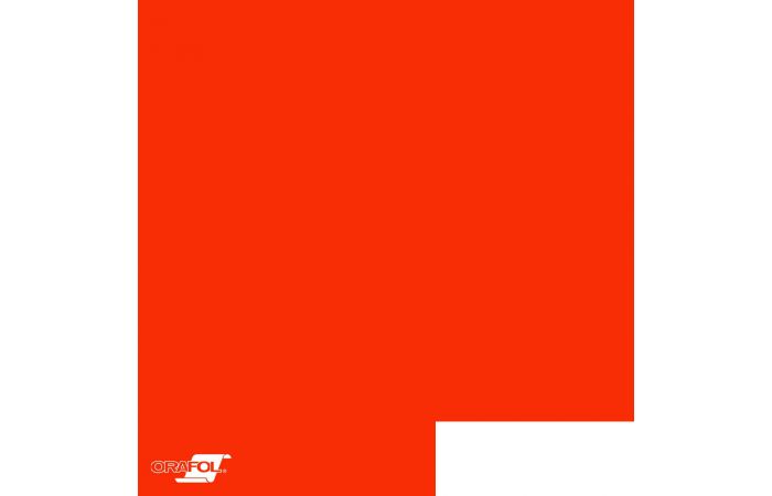 Orafol Oracal 6510 038 Fluorescent Red Orange 1260mm
