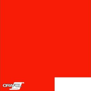 Orafol Oracal 6510 357 Fluorescent Orange Red 1260mm